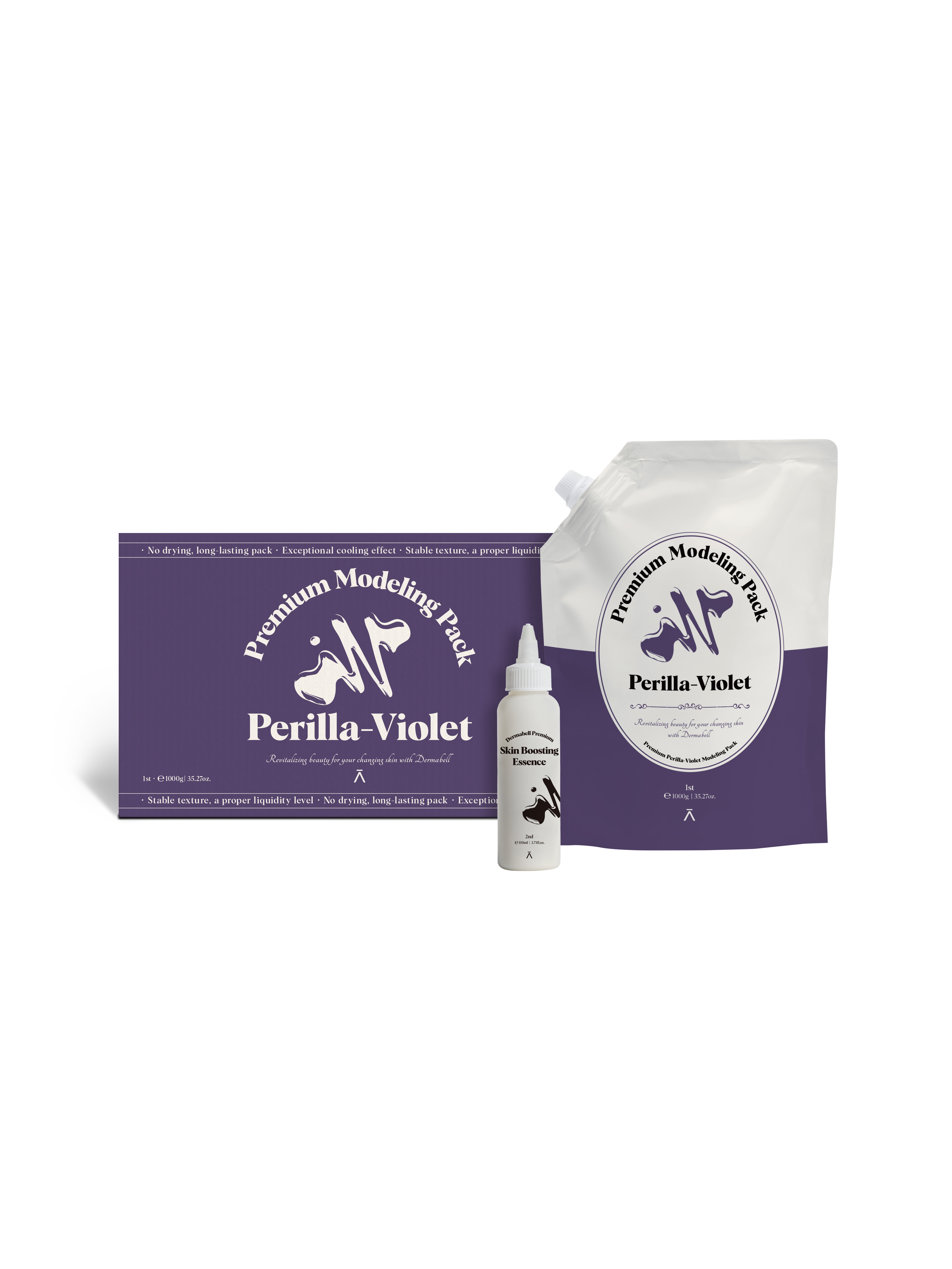 紫苏水光凝胶软膜 Premium Perilla-Violet Modeling Pack