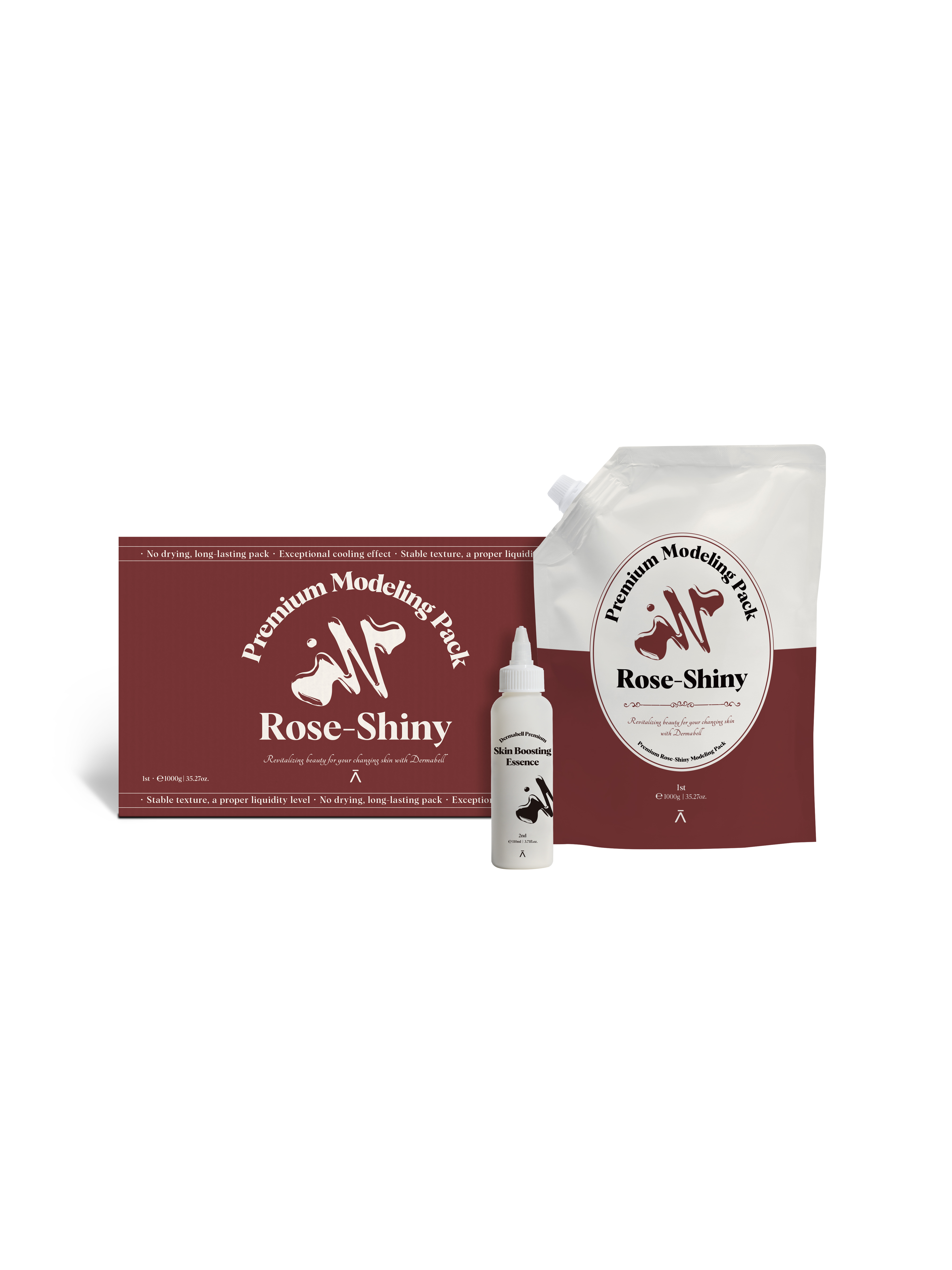 玫瑰水光凝胶软膜 Premium Rose-Shiny Modeling Pack