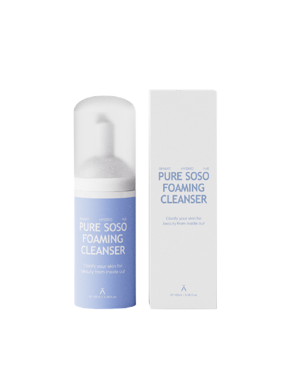 温和泡沫洁面液 Smart Hydro Pure SOSO Foaming Cleanser