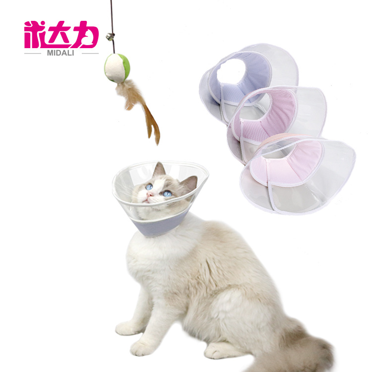 三色寵物防咬圈