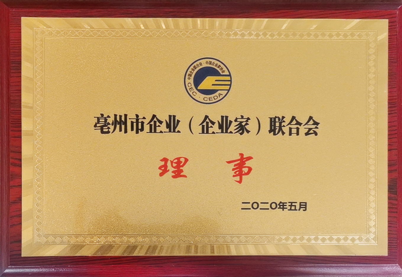 亳州市企业（企业家）联合会 理事