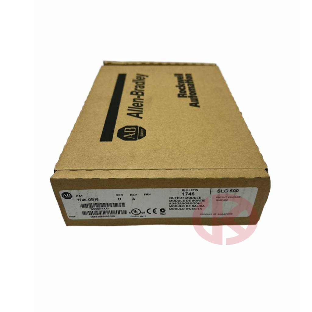 1746-OB16 module Rockwell SLC 16-point digital output control