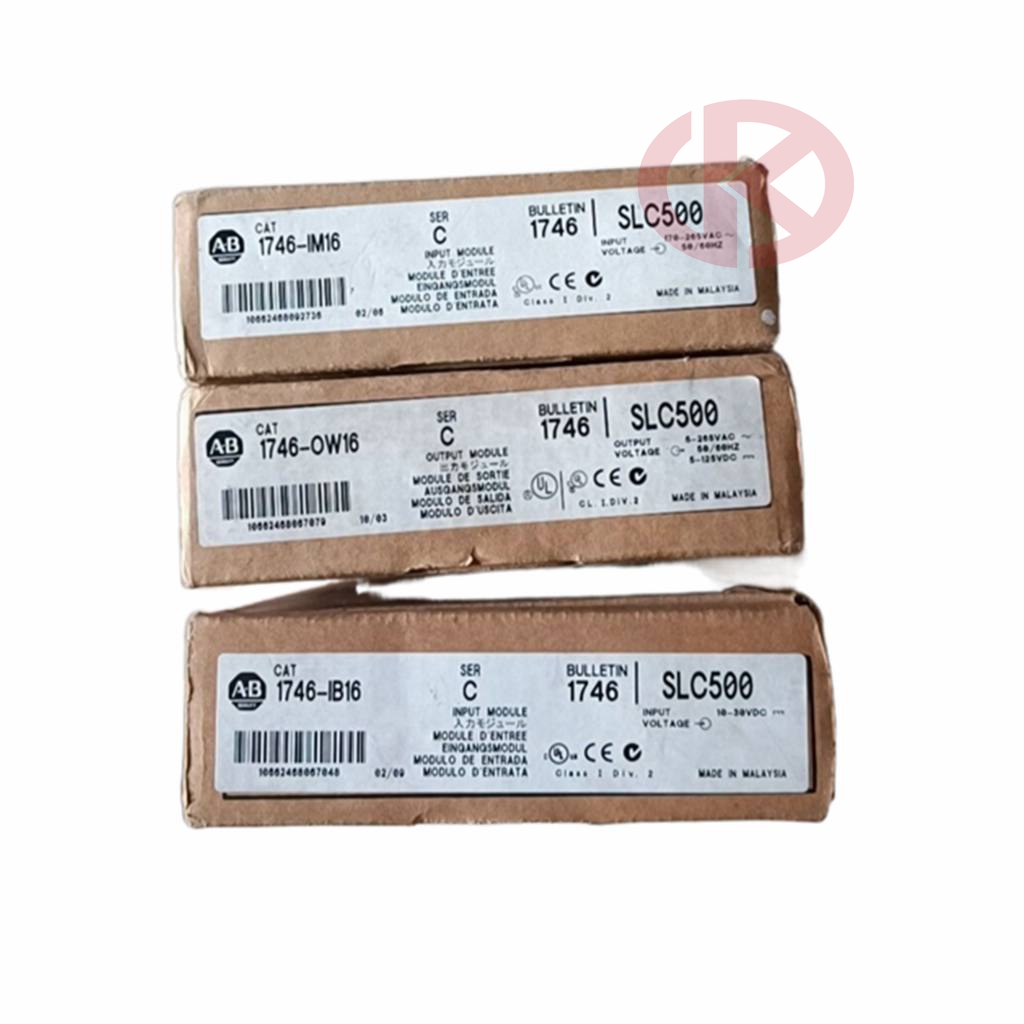 1746-OW16 module Rockwell SLC 16-point digital output control