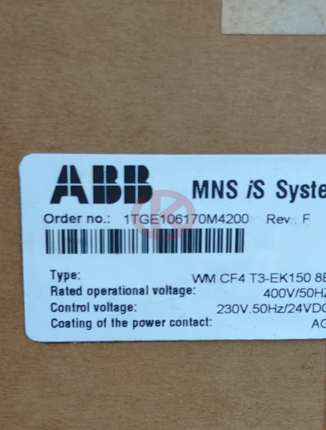 ABB MNS iS MView Switch cabinet drawer type circuit breaker 1TGE106170M4200