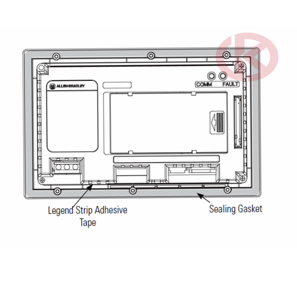 T9551 Eurocard Digital Output module, 24Vdc, 8Ch, isolated,