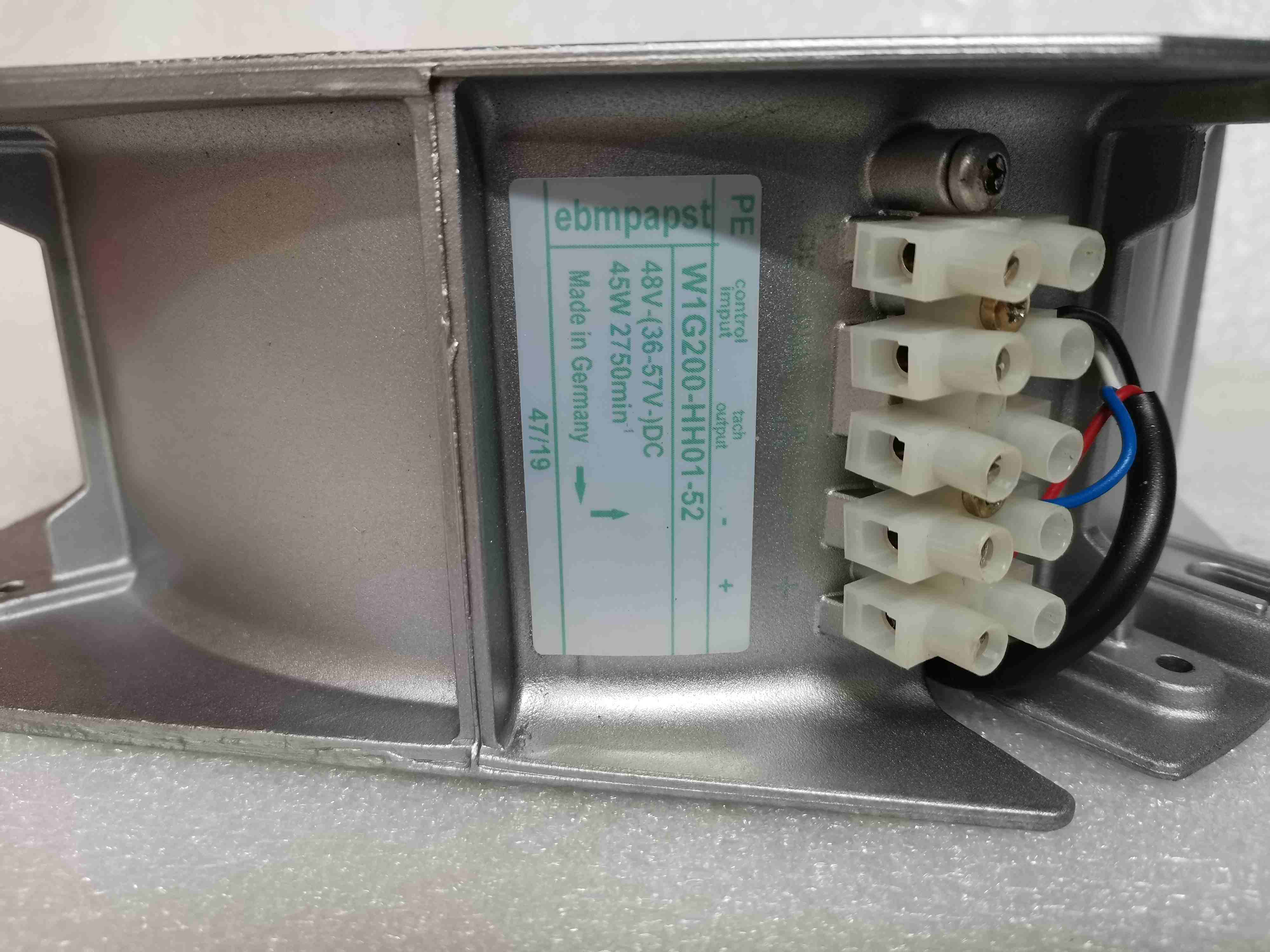 ABB excitation fan W1G200-HH01-52 3BHE003088R0002