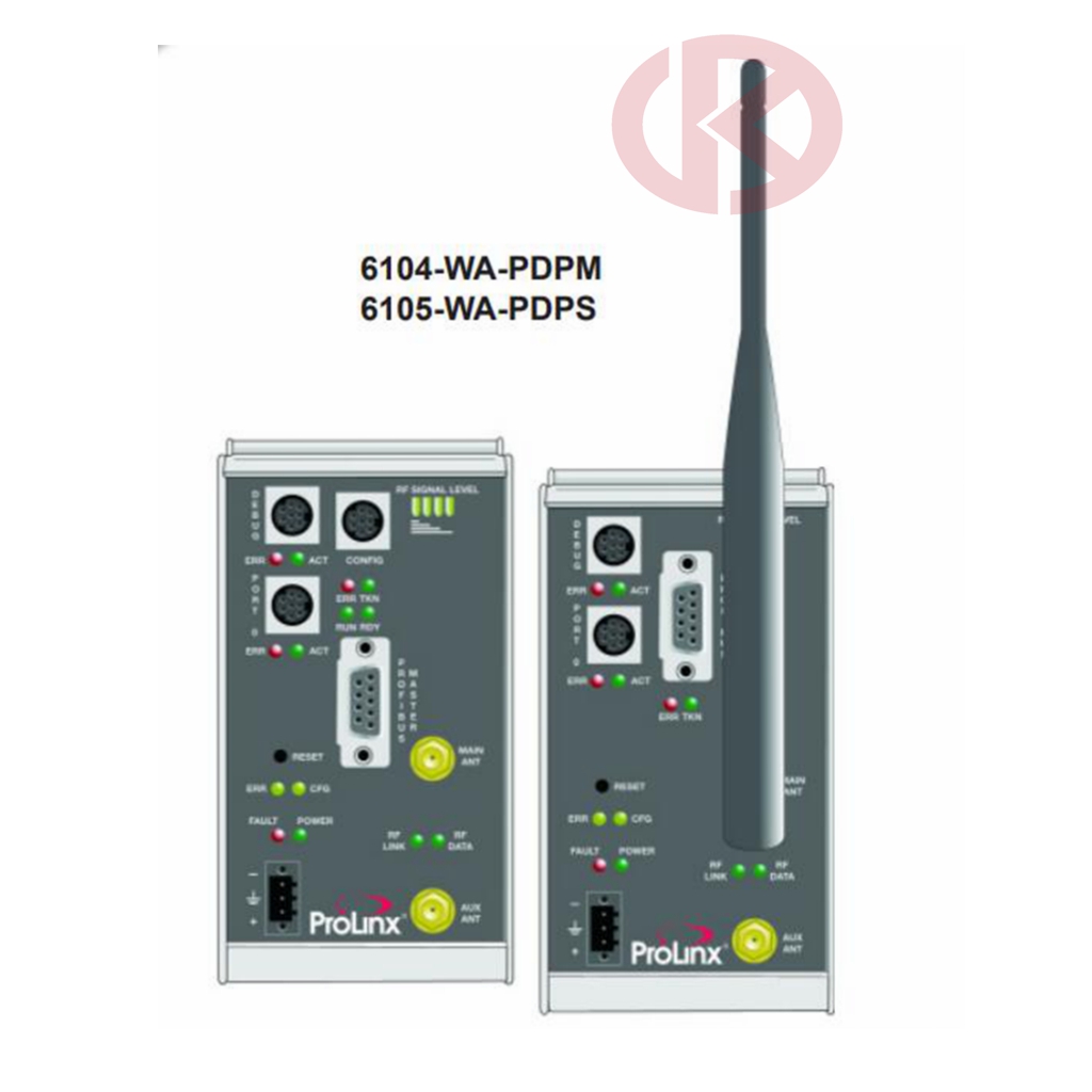 6104-WA-PDPM 6105-WA-PDPS PROFIBUS WIRELESS GATEWAYS