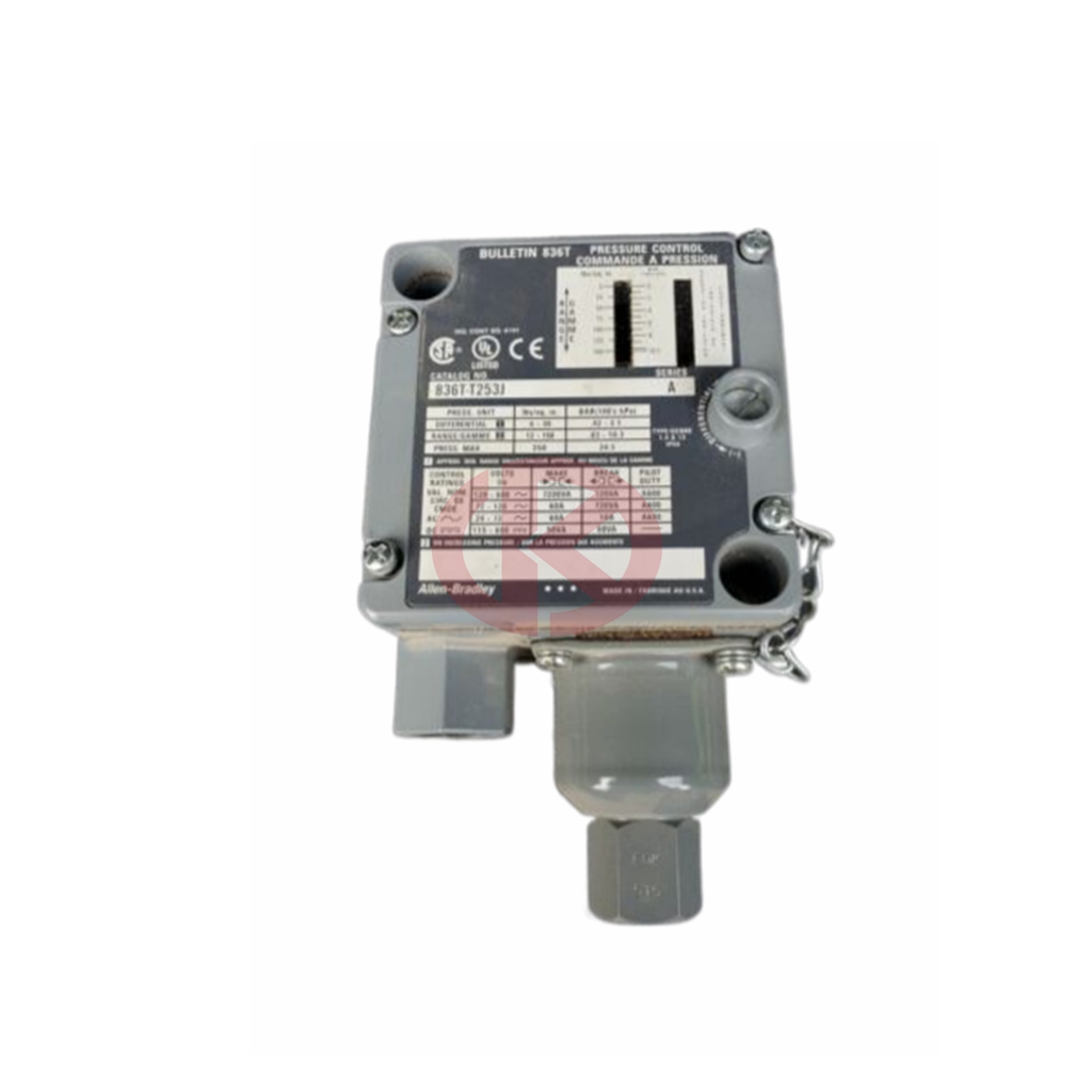 836T-T254J Bulletin 836T Pressure Controls