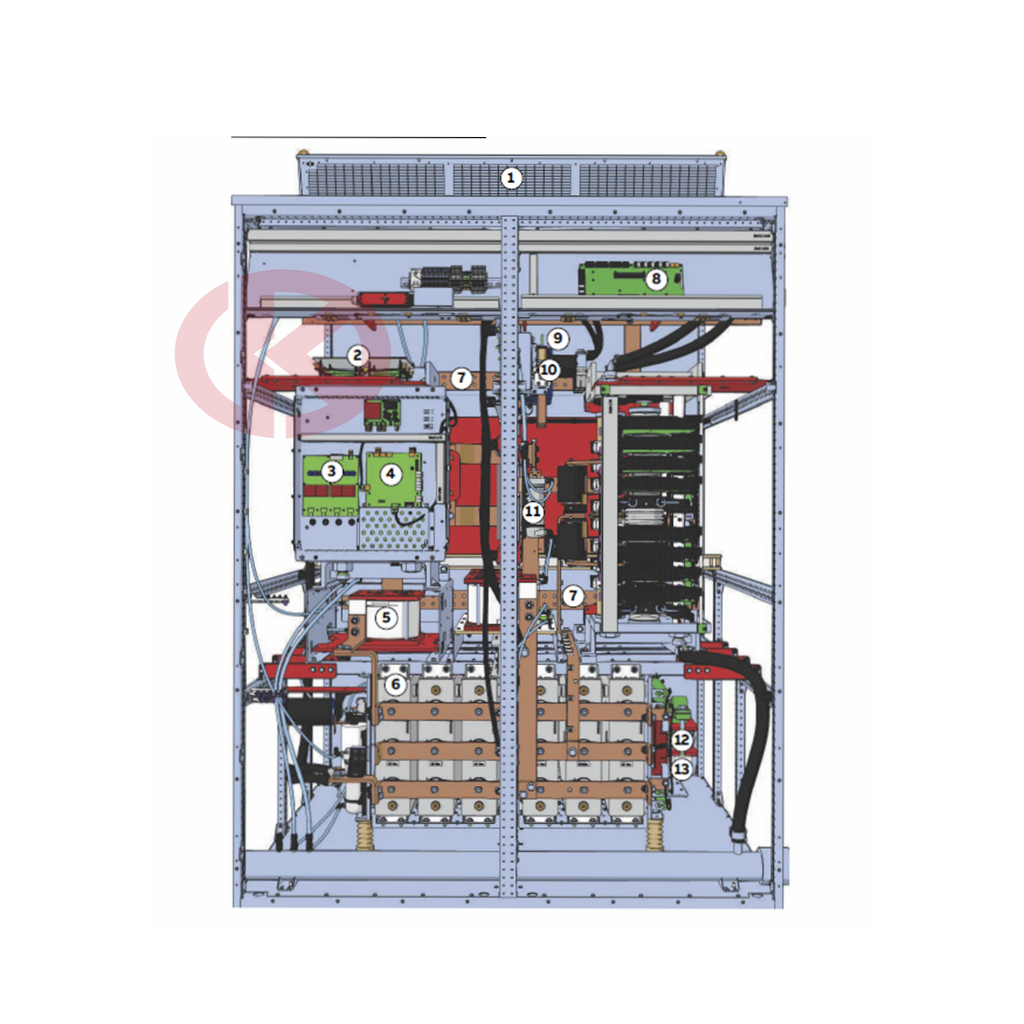 ABB 3BHE005555R0101 LDSYN-101 BOARD
