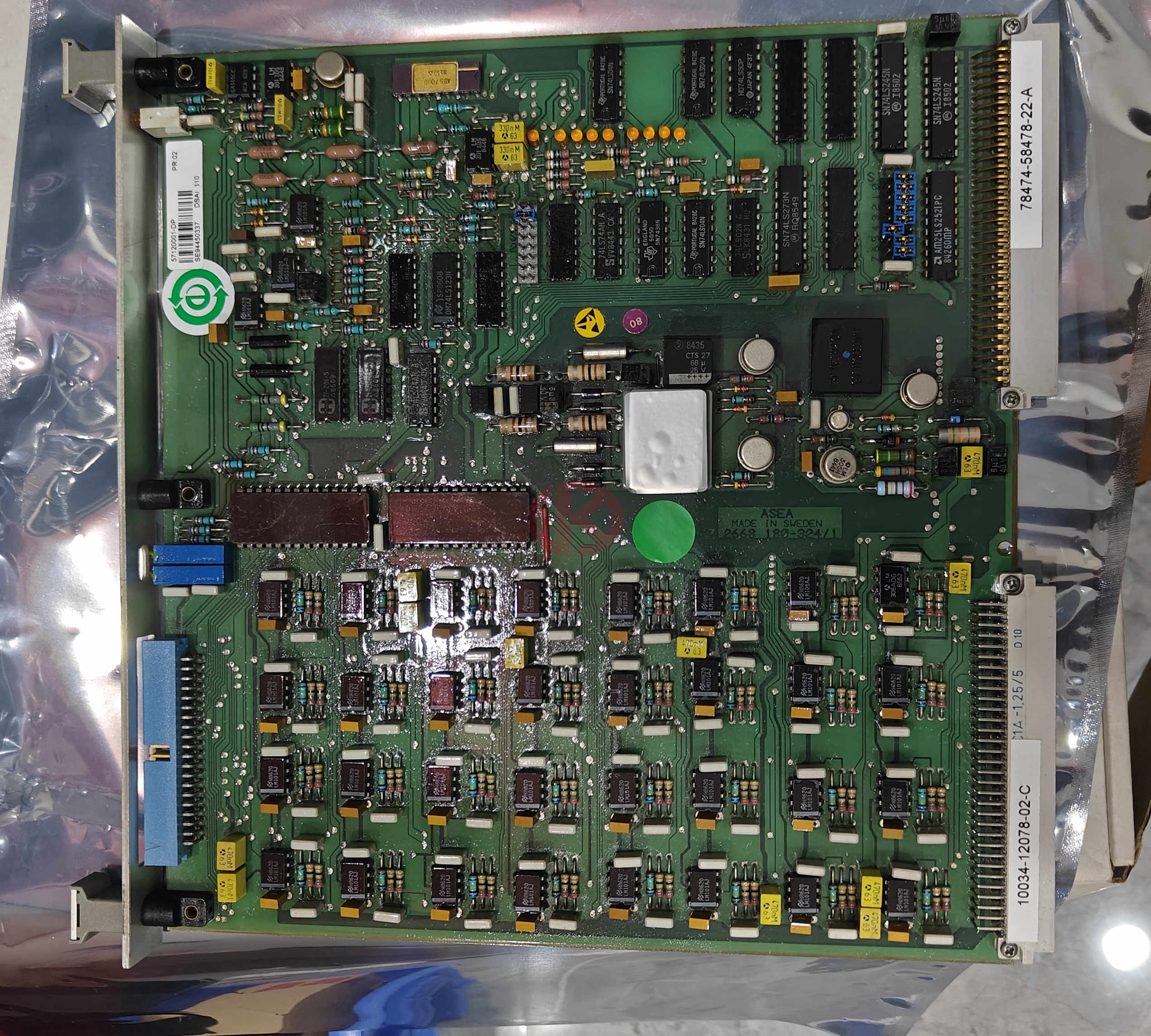 ABB DSAI110 57120001-DP  Analog Input Unit 32 Channel +/-10 V, +/-20 mA