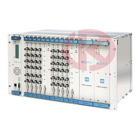 Vibro-Meter ABE056 VM6O0MK2/VM600 slimline rack