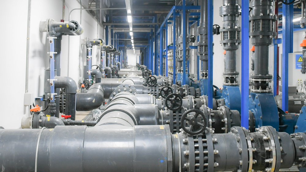 单晶硅材料智慧工厂废水回收及处理系统