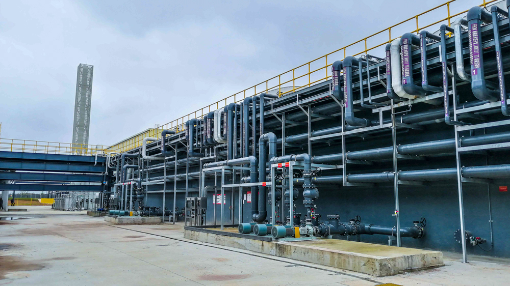 高效晶硅太阳能电池项目废水处理系统