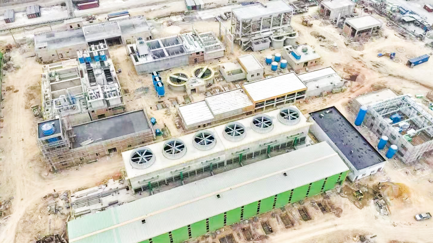 Tosyali 集团阿尔及利亚1780mm酸洗冷轧联合机组总承包工程废水处理站