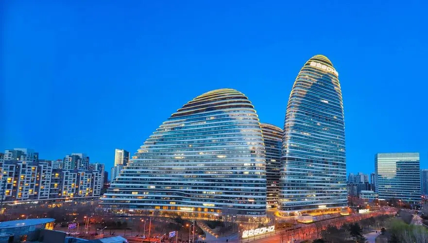 银峰SOHO——首都国际机场进京的首个“国门”标志性建筑