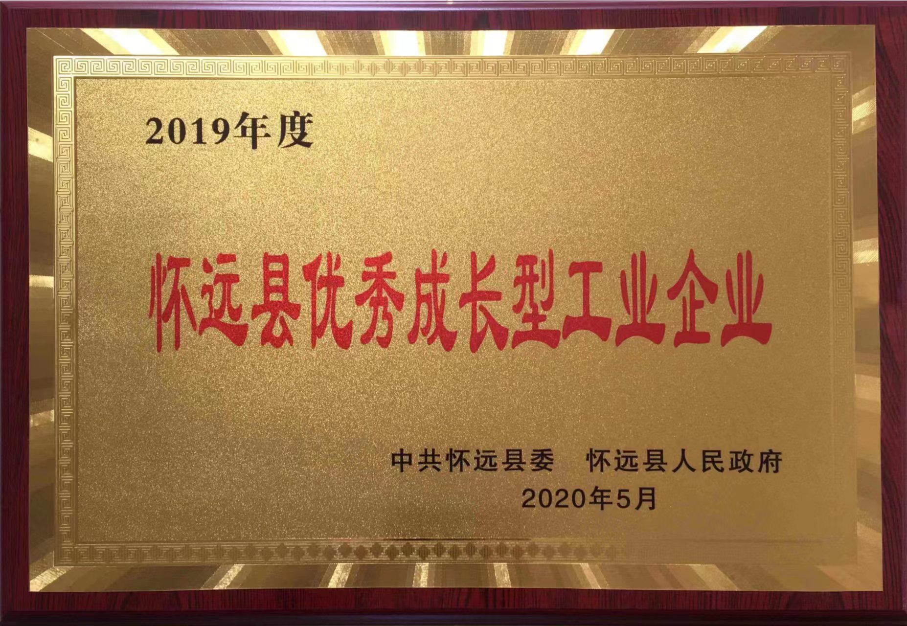 怀远优秀成长型工业企业