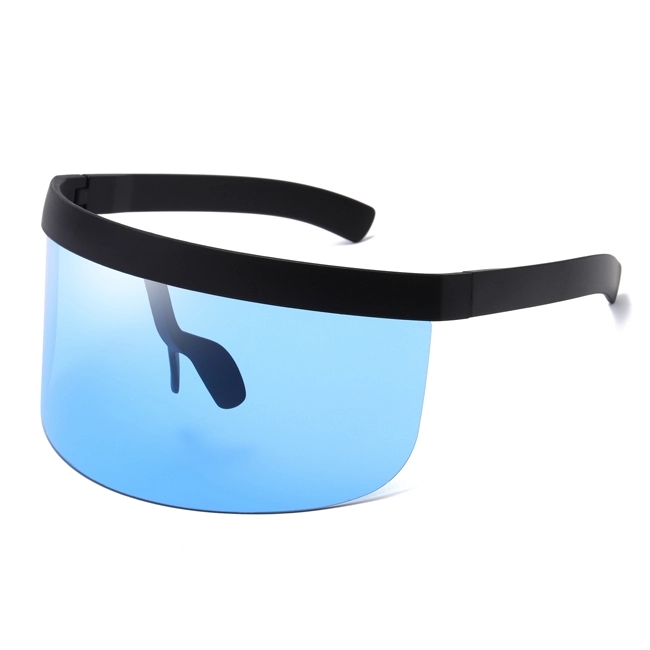Extra Oversize Visor Style Huge shield visor Color Mirror Funky Sunglasses