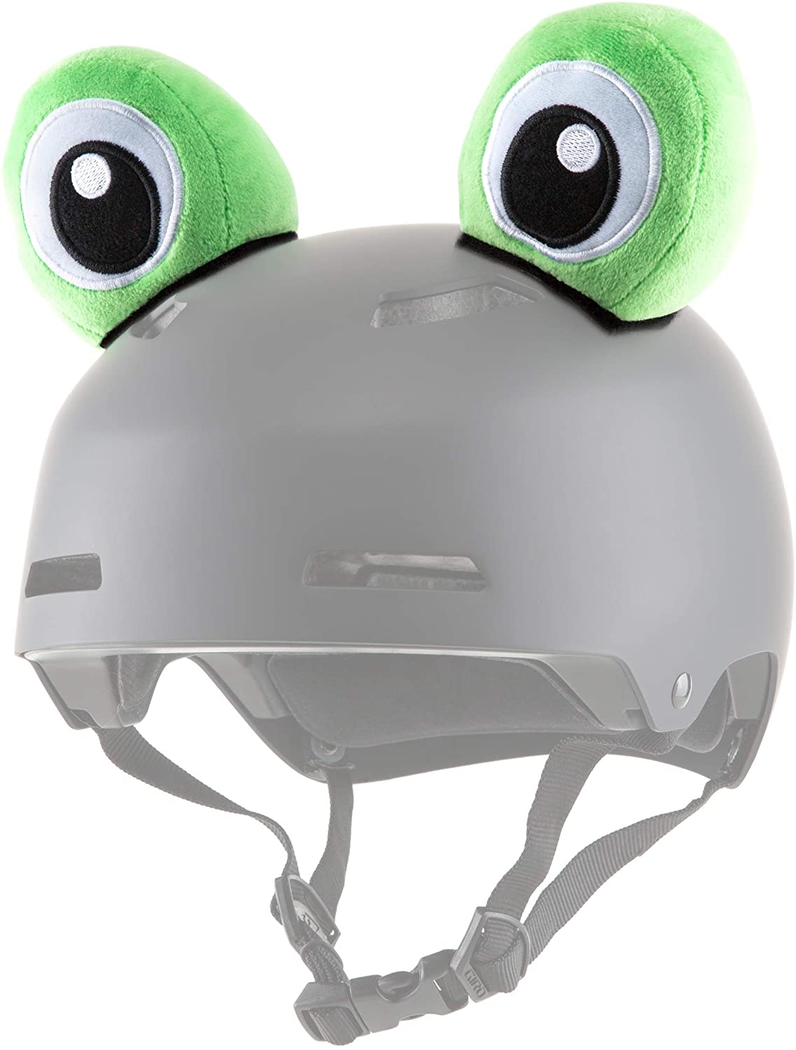 ​helmet frog eye decoration