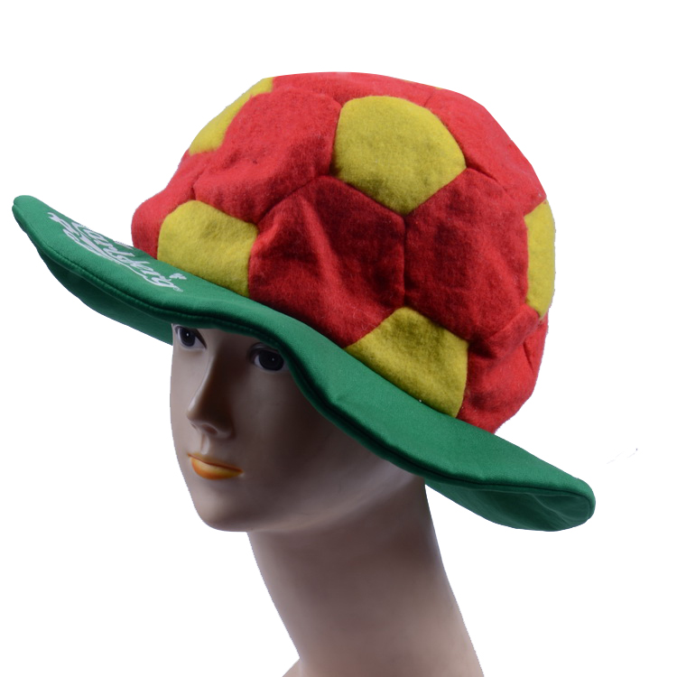 Customized spain football fan hat
