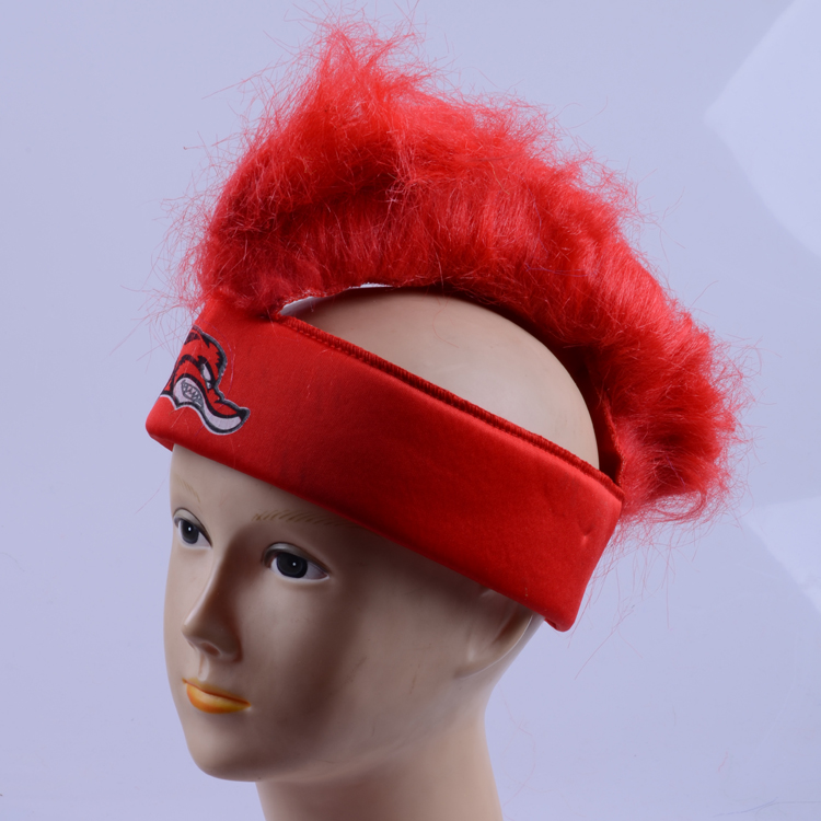 New Fashion funny fan hawk wig mohawk punk wig