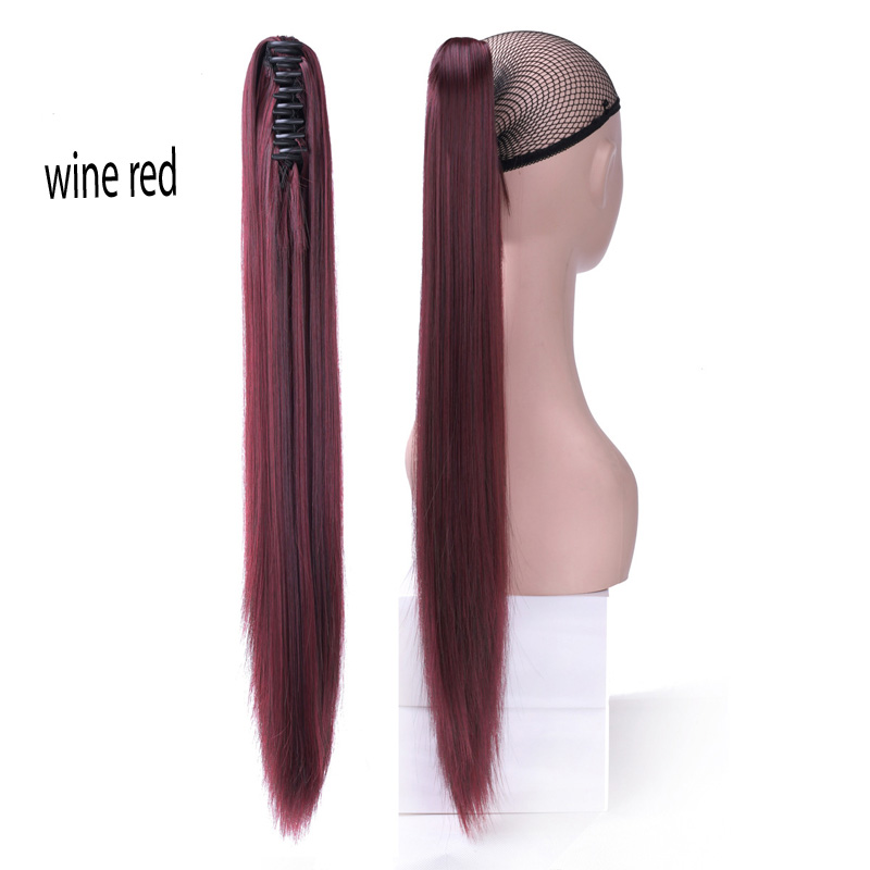 Hair claw ponytail