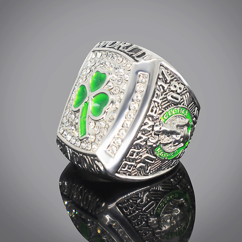 High-Quality Boston Celtics 2008 NBA Basketball Silver customer world Championship Ring