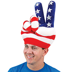 USA peace hat
