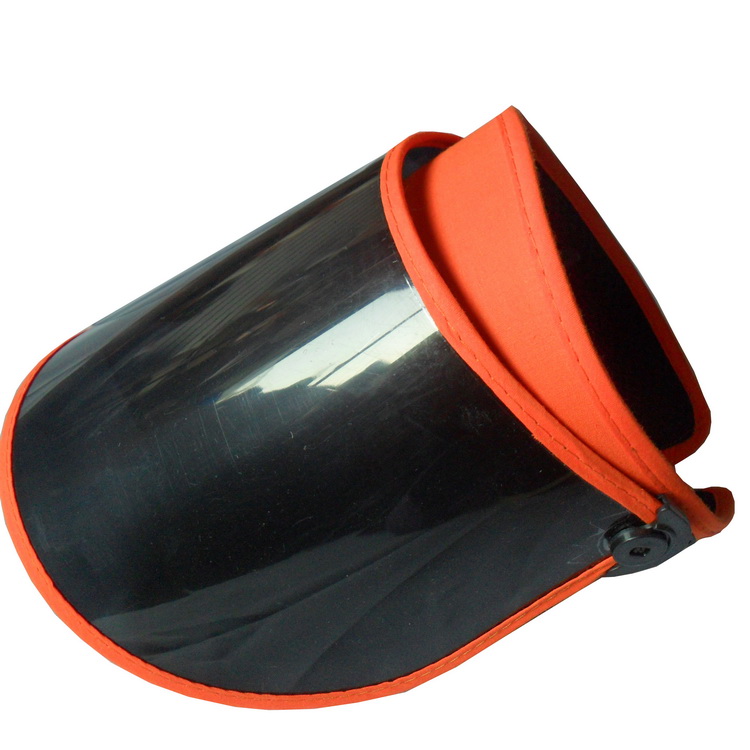 Black uv sun visor hat visor cap