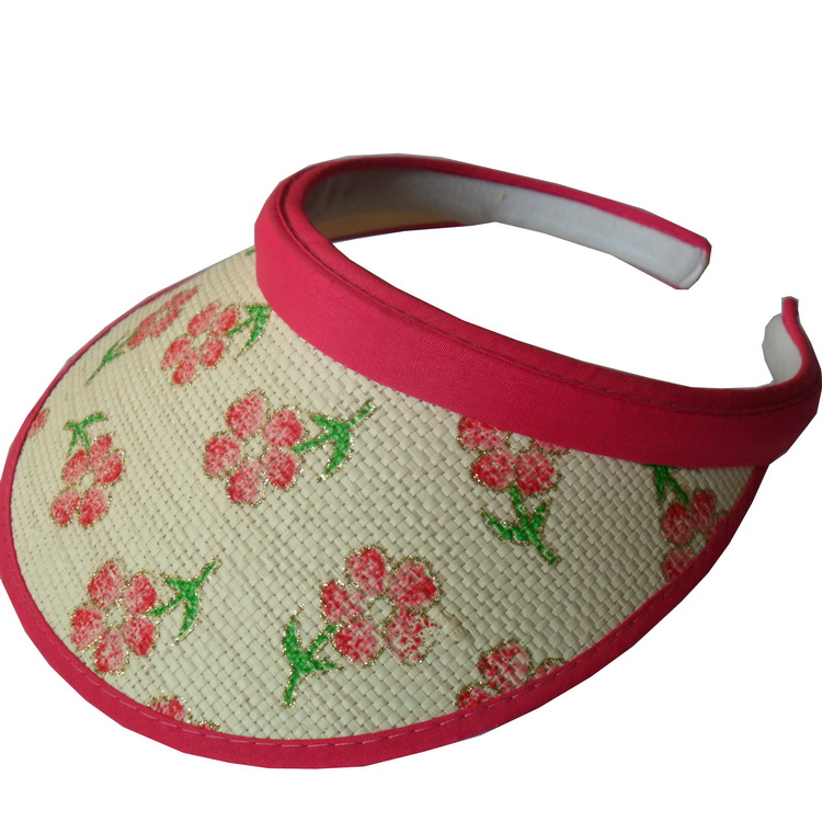 Lace sun visor hat visor hat