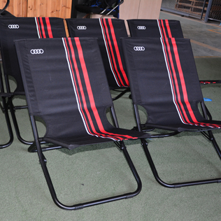 Idea promotion foling chair for Audi company