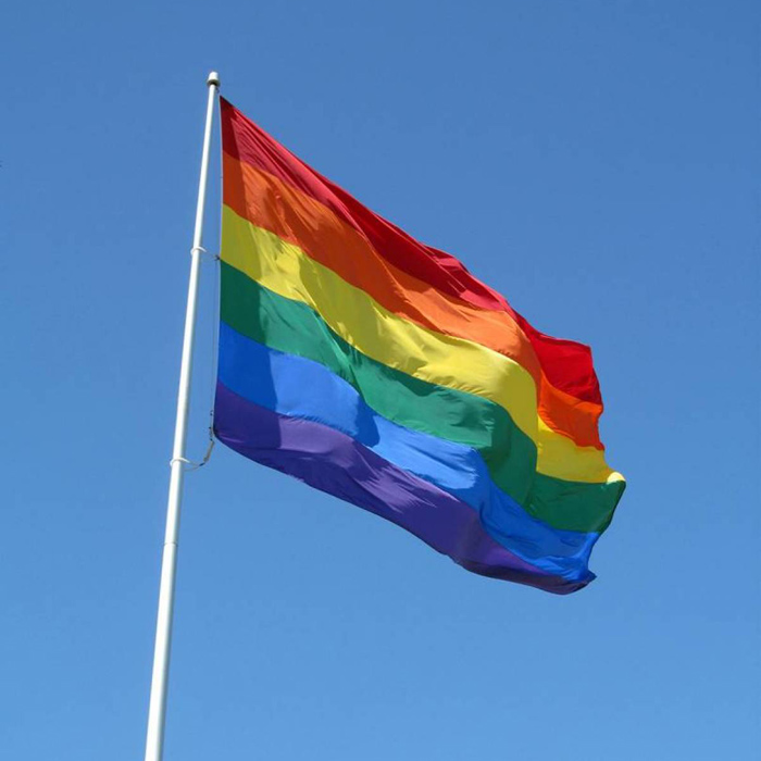 Rainbow cape gay pride cape flag