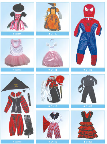 Halloween party children costume fashion costumes