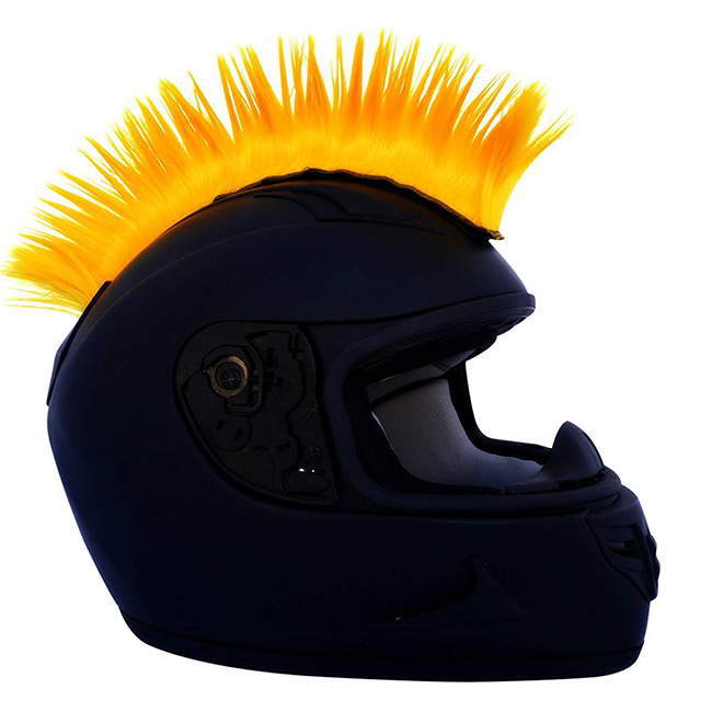 Hot sell helmet mohawk helmet pony tail helmet pigtail