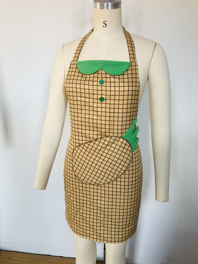 women apron with customer logo