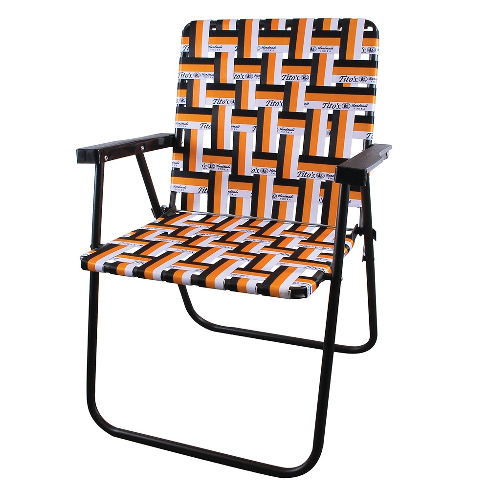 Durable woven web chair lawn garden chair lawn chair