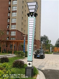 濮阳市龙湖小区景观灯