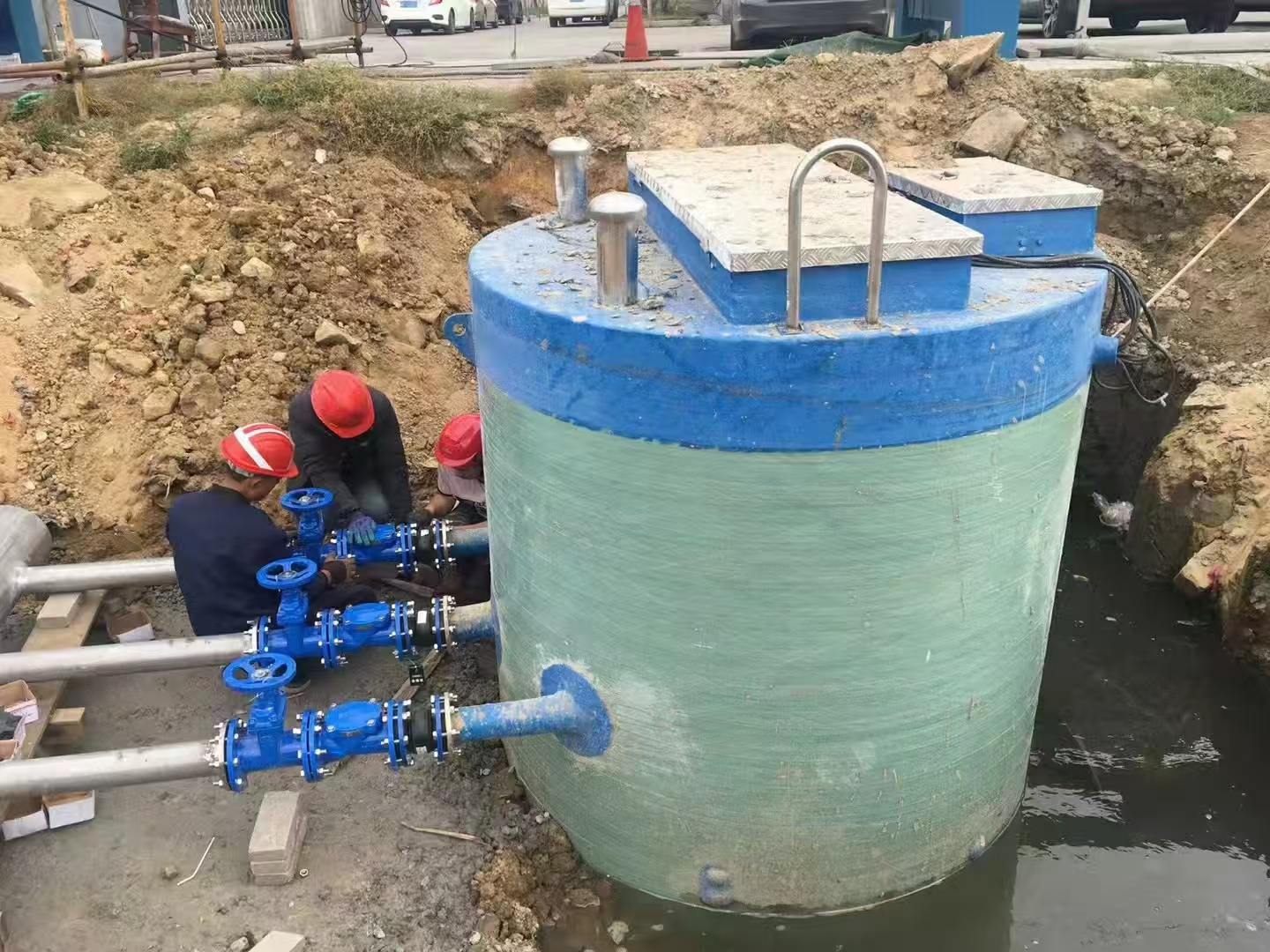 玻璃钢一体化泵站
