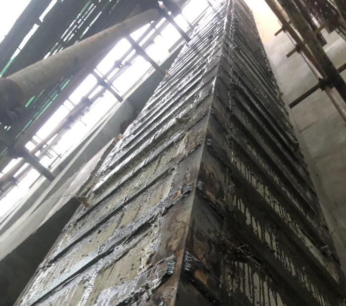 含谷留学生人才公寓柱子包钢