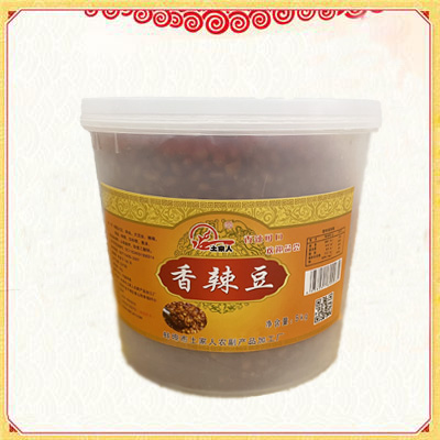 土家人香辣豆（桶装）