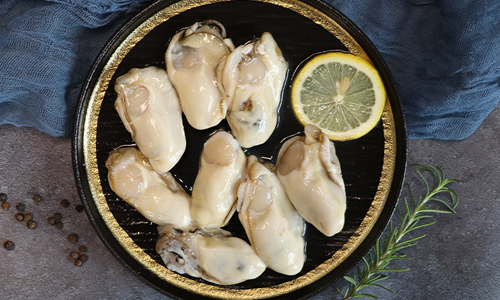 <div style="text-align:center;">
	<span style="font-size:14px;">鲜活牡蛎肉，非淡化蚝肉，刺身级别</span>
</div>