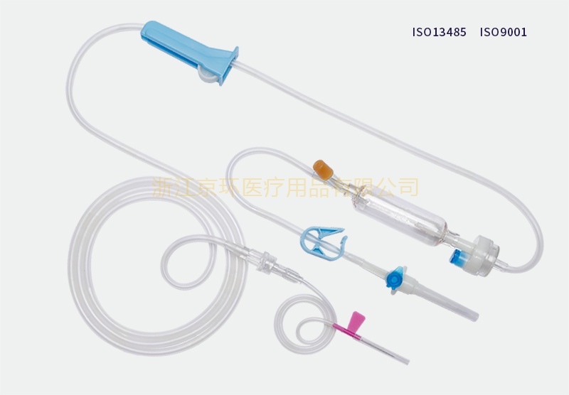一次性使用精密过滤输液器 带针（自动排气止液）