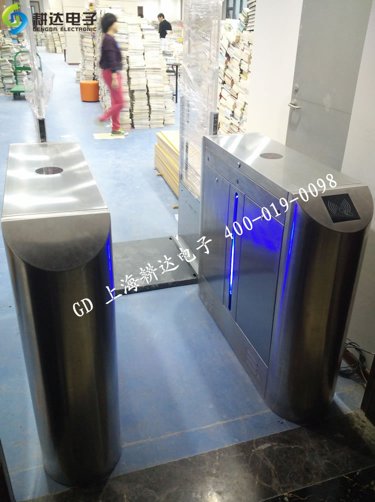 浙江省图书馆安装翼闸