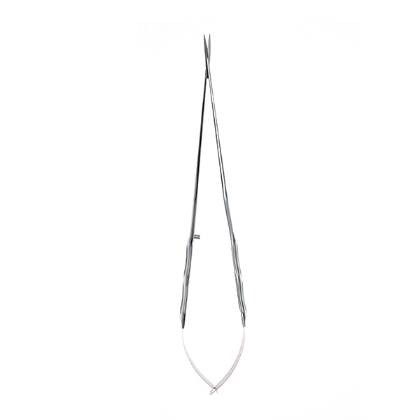 显微剪245mm枪形窄头宽0.4mm