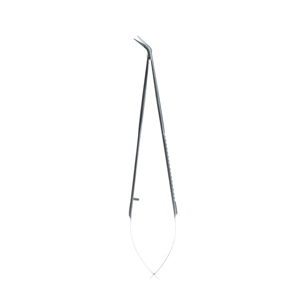 血管剪180mm弹簧式45°