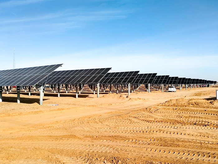 陕西定边 固定支架121MW