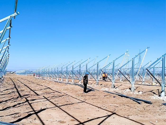山西应县 固定支架100MW