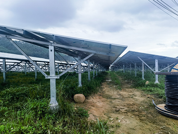 广东恩平固定支架90MW