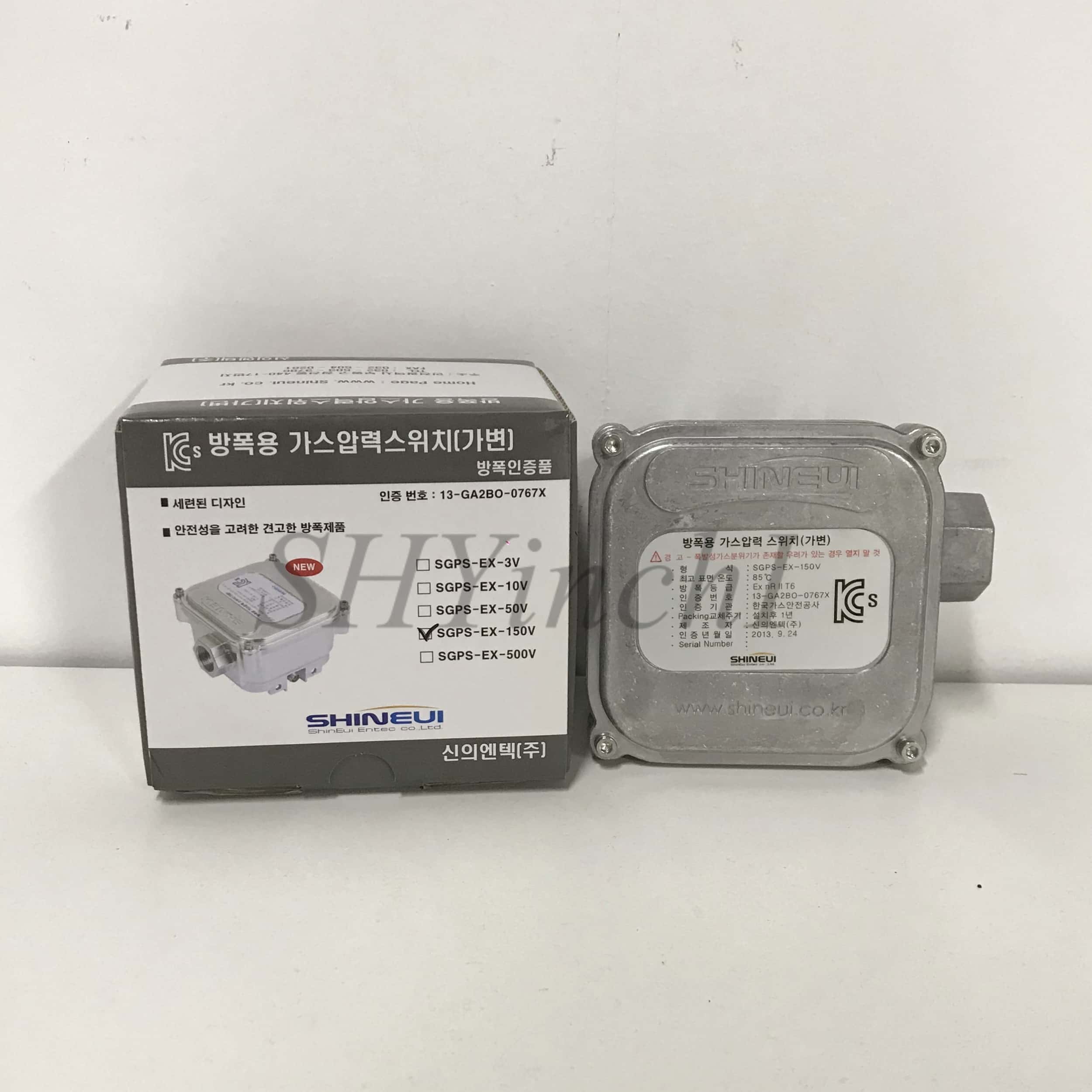 韩国信仪SHINEUI防爆压力开关SGPS-EX-150V