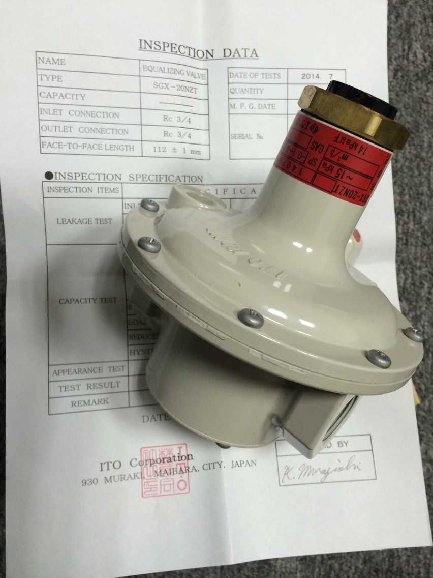 日本ITO伊藤燃气空燃比例调整阀 SGX-20NZT