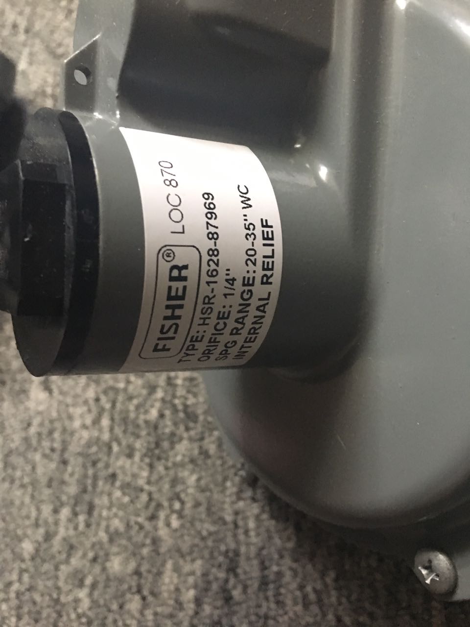 美国费希尔燃气减压阀HSR-1628-87968